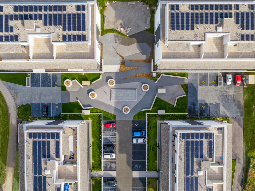 Vue aérienne PPE La Fontaine - DT Concept