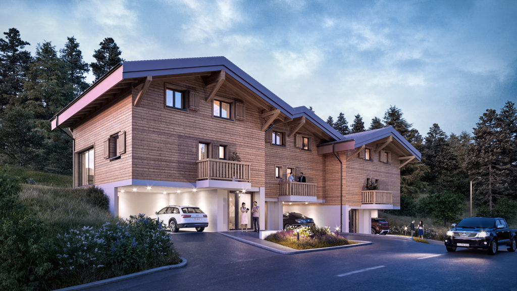 Réalisation PPE La Cierne à Les Paccots - DT Concept