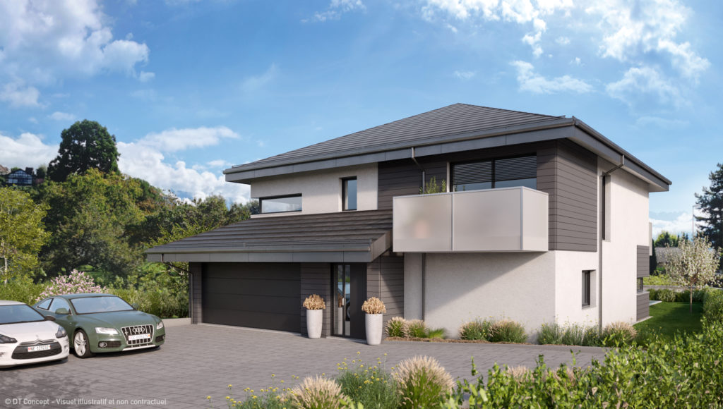 Réalisation Villa Clies II à Corsier-sur-Vevey - DT Concept