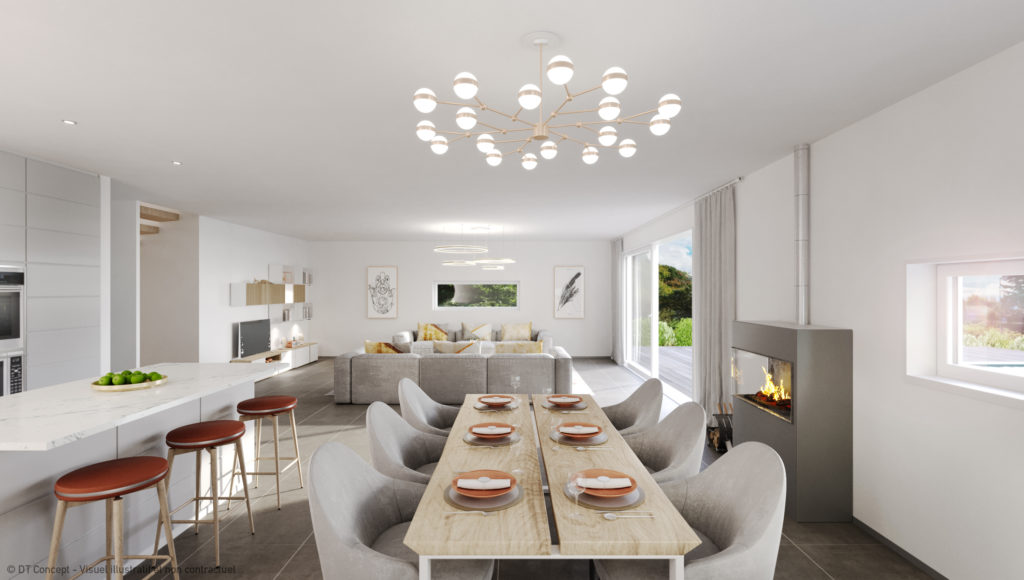 Réalisation Villa Clies II à Corsier-sur-Vevey - DT Concept