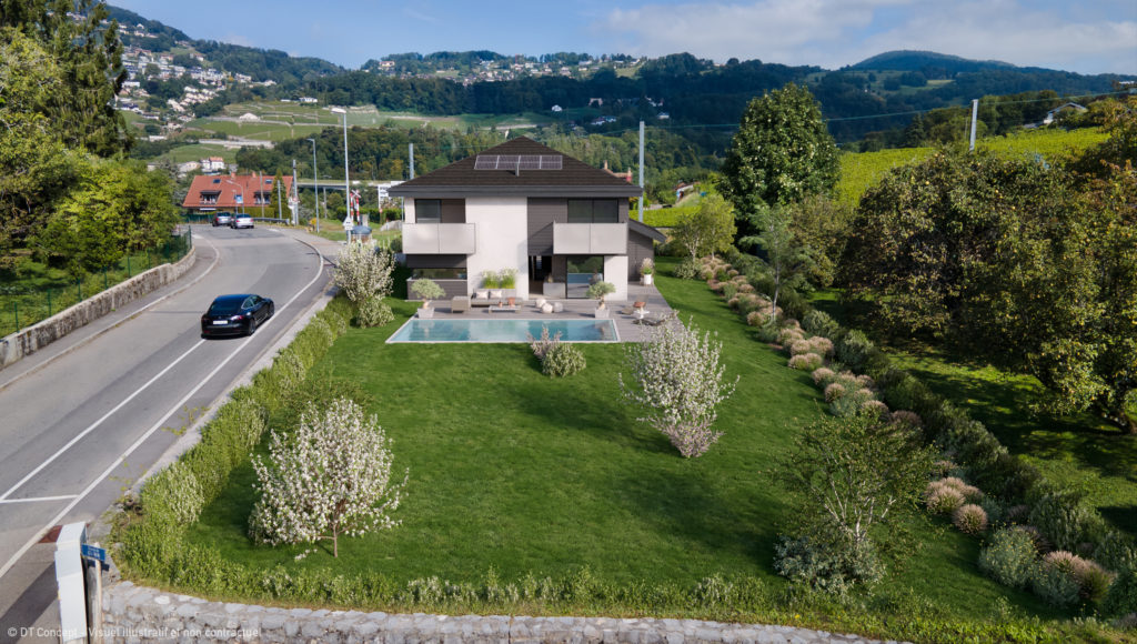 Réalisation Villa Clies II à Corsier-sur-Vevey - DT Concept