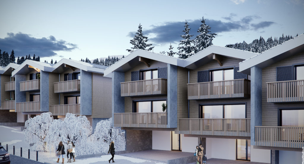 Réalisation Les Joncs à Les Paccots - DT Concept