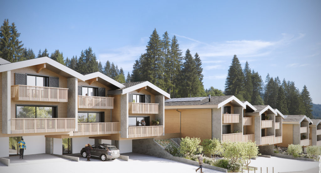 Réalisation Les Joncs à Les Paccots - DT Concept