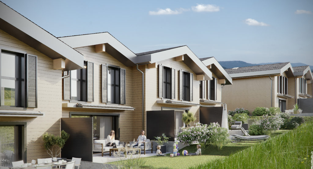 Réalisation Les Joncs à Les Paccots - DT Concept