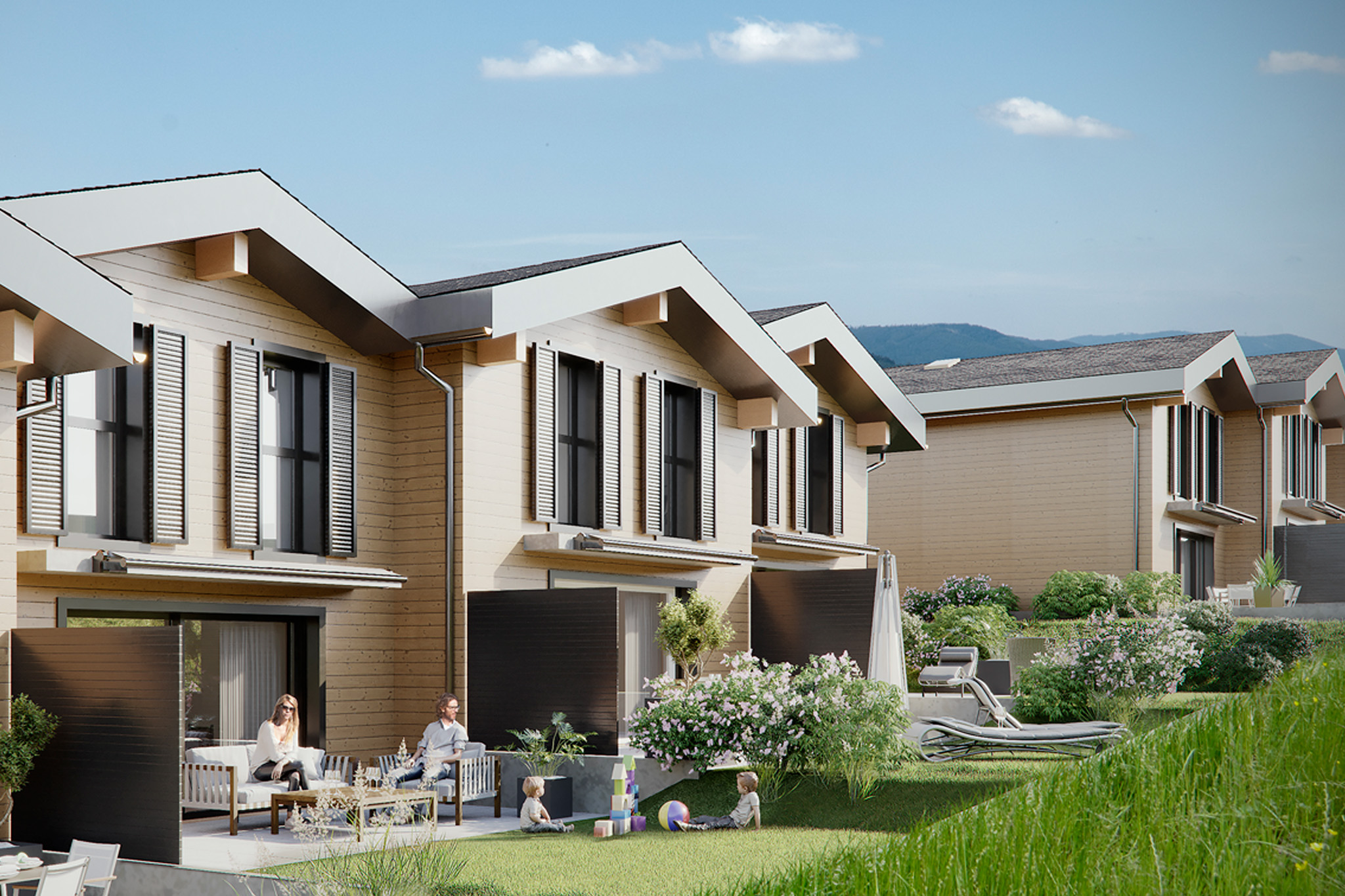 Réalisation Les Joncs à Les Paccots - DT Concept