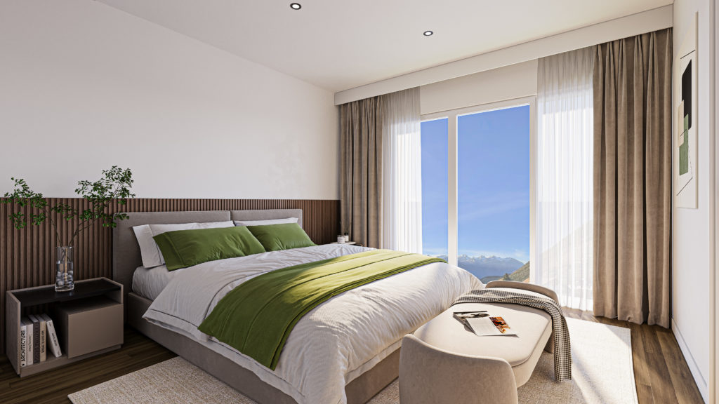 Vue intérieure Ollon Les Vignes à Ollon - DT Concept